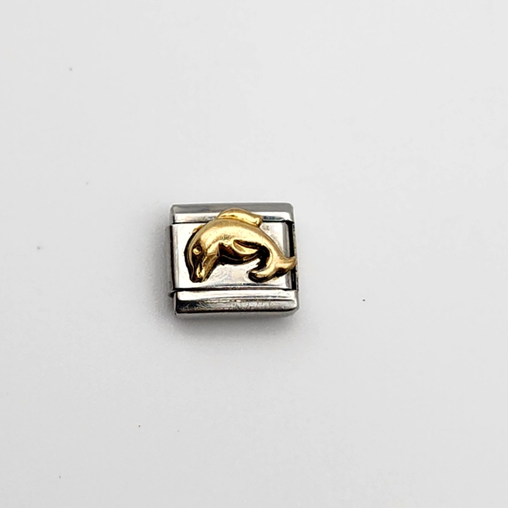 Italian Link Charm Dolphin by BOXING